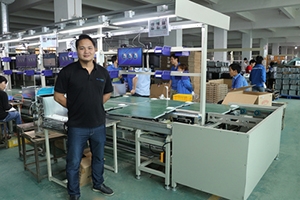 Double speed chain household appliance production line