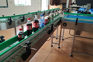Plastic chain conveyor